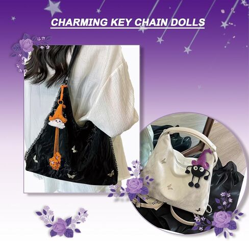 طقم كروشيه Hooloops للمبتدئين، طقم كروشيه للمبتدئين مكون من قطعتين للبالغين والأطفال مع فيديو تعليمي خطوة بخطوة - طقم أدوات حياكة كروشيه للحيوانات، هدايا عيد الميلاد والهالوين in Kuwait