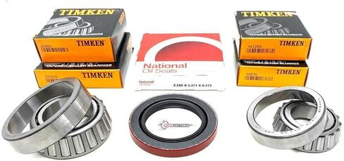 TIMKEN 25580 25520 14125A 14276 مجموعة شحم مانعة للتسرب لمحور مقطورة 7000 رطل in Saudi Arabia