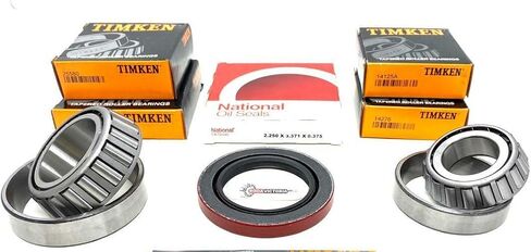 TIMKEN 25580 25520 14125A 14276 مجموعة شحم مانعة للتسرب لمحور مقطورة 7000 رطل in Saudi Arabia