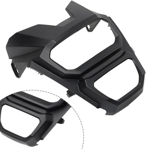 Cnkaka036 Headlight Motorcycle Headlamp Housing Cover Fairing Cowl Matte Black Plastic For HONDA M3 M6 G20 Grom MSX125 MSX125SF 2016-17 18 Motorbike 1pc in Saudi Arabia