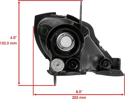 إطار مبيت المصباح الأيسر من كالتريك متوافق مع Yamaha 5TG-84110-03-00 5TG-84110-00-00 in Saudi Arabia