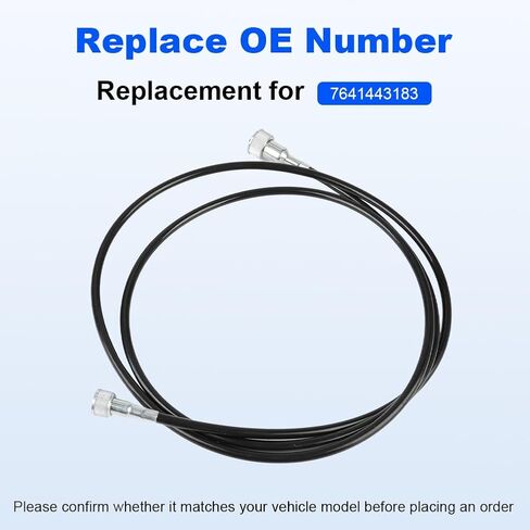 Transmission Speedometer Cable Replacement for 7641443183 Compatible with 55 56 57 Chevy 700R4 TH350 TH400 Chrysler transmission 727904 Powerglide TH-200 TH-350 TH-400 TH-200-4R TH-700R4 in Saudi Arabia