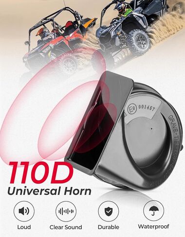 مفتاح عمود إشارة الانعطاف العالمي UTV من KEMIMOTO مع قرن 110D، DC10-48V 10A، سلكي مسبقًا، توصيل وتشغيل UTV ATV مفتاح عمود وامض متوافق مع Polaris، Can-Am، عربة الجولف، Teryx، CFMOTO in Saudi Arabia
