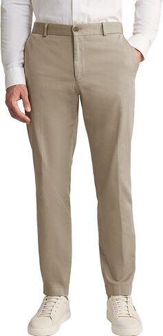 WANMINHAI رجل 4-Way تمتد شقة الجبهة سروال فستان رجالي 5 جيوب سراويل تقليدية استرخاء صالح تمتد الخصر in Kuwait