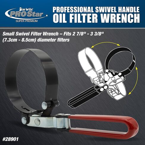STAR BRITE Oil Filter Wrench 2-13/16" x 3-5/32" (028901) in Saudi Arabia