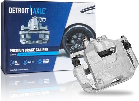 Detroit Axle - Front Right Brake Caliper for Chevrolet Cruze Orlando Trax Volt Buick Encore Verano Passenger Side Brake Caliper w/Bracket Replacement in Saudi Arabia