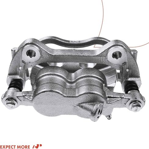 A-Premium Disc Brake Caliper Assembly with Bracket Compatible with Select Ford Models - Transit-350 HD 2015 2016 2017 - Front Left Driver Side in Saudi Arabia