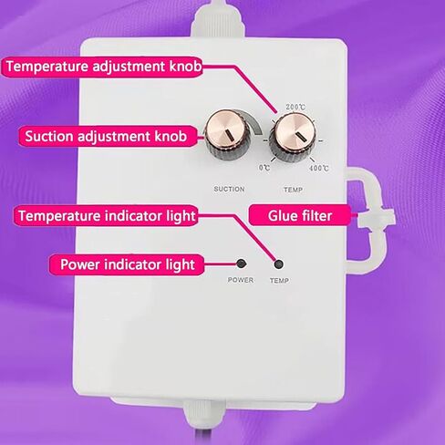 مجموعة مبهرة للملابس، مجموعة رؤوس إعداد نحاسية مكونة من 6 قطع، درجة حرارة قابلة للتعديل، أداة وضع حجر الراين للإصلاح العاجل، شفط قابل للتعديل، للملابس والأحذية والقبعات والحرف القماشية in Kuwait