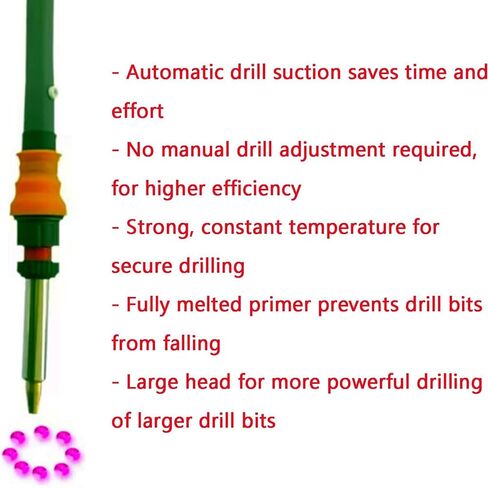 مجموعة مبهرة للملابس، مجموعة رؤوس إعداد نحاسية مكونة من 6 قطع، درجة حرارة قابلة للتعديل، أداة وضع حجر الراين للإصلاح العاجل، شفط قابل للتعديل، للملابس والأحذية والقبعات والحرف القماشية in Kuwait