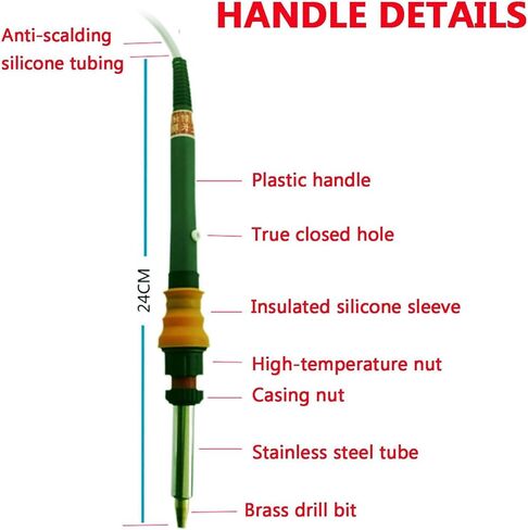 مجموعة مبهرة للملابس، مجموعة رؤوس إعداد نحاسية مكونة من 6 قطع، درجة حرارة قابلة للتعديل، أداة وضع حجر الراين للإصلاح العاجل، شفط قابل للتعديل، للملابس والأحذية والقبعات والحرف القماشية in Kuwait