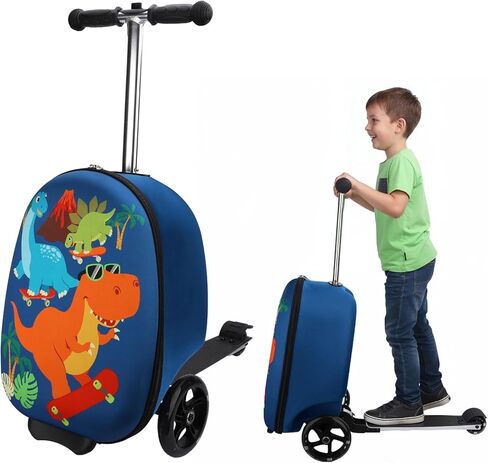 emissary Kids Luggage With Wheels For Boys Girls, Kids Suitcases With Wheels For Boys Girls, Dinosaur Kids Luggage Set, Kids Carry on Luggage with Wheels, Toddler Rolling Suitcase For Boys Girls in Saudi Arabia