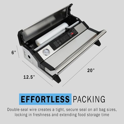 Avid Armor - Vacuum Sealer Machine A420, Vacuum Food Sealer for Foods, Meat Sealers Vacuum Packing Machine, Compact Vacuum Sealers with 12-Inch Vaccum Sealer Bar in Saudi Arabia