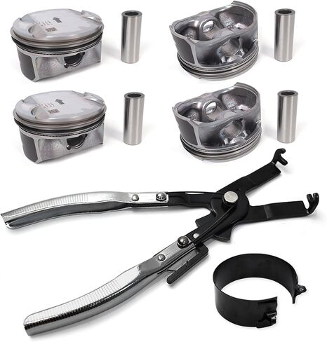 GM2.4L Engine Rebuild Overhaul Kit Fit for Chevrolet Equinox, Buick Regal Verano, GMC Terrain, Saturn, With Replace Head Gasket Set & Connecting Rod 12578324 12654958 ES72196 in Saudi Arabia