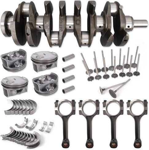 GM2.4L Engine Rebuild Overhaul Kit Fit for Chevrolet Equinox, Buick Regal Verano, GMC Terrain, Saturn, With Replace Head Gasket Set & Connecting Rod 12578324 12654958 ES72196 in Saudi Arabia