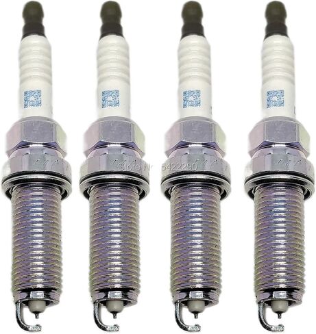4-6 قطع DILKAR7C9H 91215 ليزر متوافق مع قابس إشعال إيريديوم 22401-1KC1C مناسب متوافق مع نيسان جوك تيدا مورانو مناسب لرينو كليو 22401-1KC7C (قطعتان خلفيتان) in Kuwait