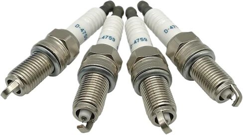 4-6 قطع DILKAR7C9H 91215 ليزر متوافق مع قابس إشعال إيريديوم 22401-1KC1C مناسب متوافق مع نيسان جوك تيدا مورانو مناسب لرينو كليو 22401-1KC7C (قطعتان خلفيتان) in Kuwait