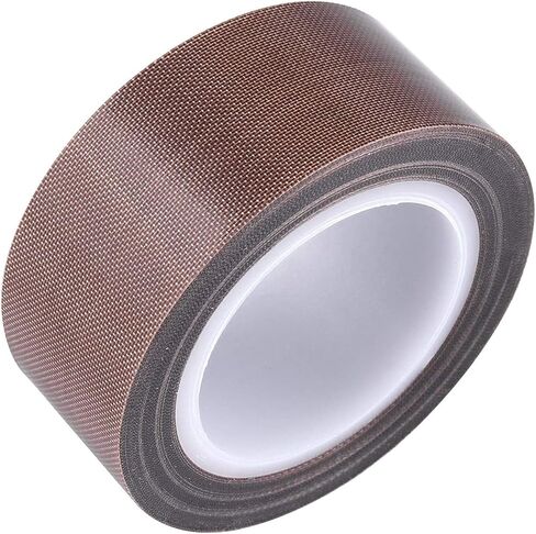 Teflon Tape, 3/4 in 30 ft Fabric PTFE Tape for Hand or Vacuum Impulse Sealer Machine , PTFE Coated Adhesive Tape for FoodSaver Seal A Meal Weston etc. in Kuwait