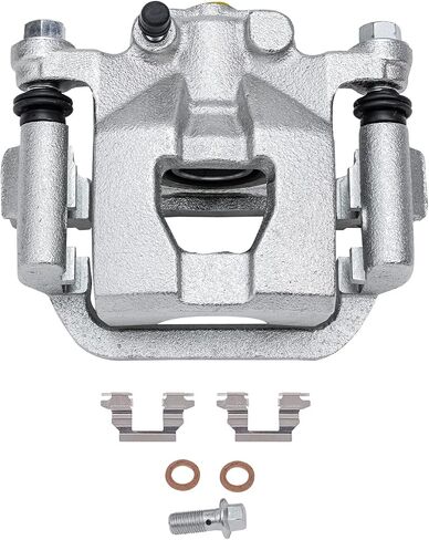 Detroit Axle - Rear Brake Kit for 2002-2018 Nissan Altima 2004-2008 2019 Maxima Disc Brake Caliper w/Bracket Ceramic Brakes Pads w/Hardware Replacement in Saudi Arabia