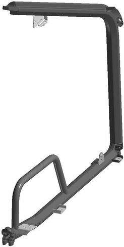 إطار كابينة Polaris Ranger ملحوم، يمين، أسود غير لامع، جزء OEM الأصلي 1022535-458، الكمية 1 in Kuwait