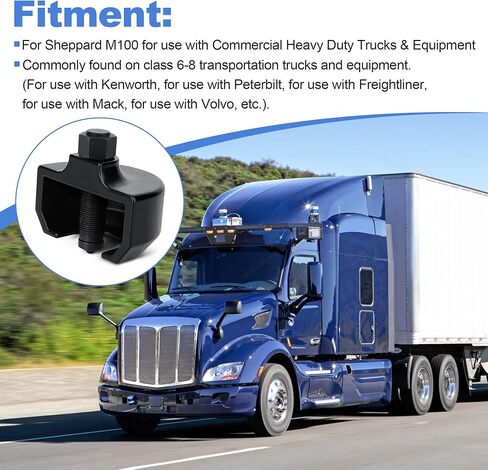 Pitman Arm Puller for Sheppard M100 for use with Commercial Heavy Duty Trucks & Equipment, Pitman Arm Tool Compatible With Class 6 – 8 Transportation Trucks, 10385 in Saudi Arabia