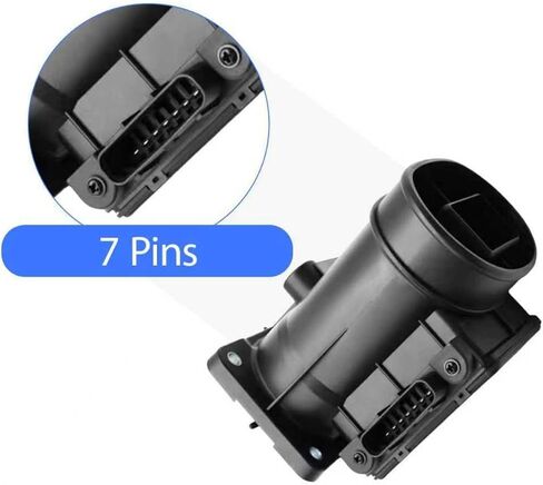 MD357338 E5T06071 Mass Air Flow Sensor MAF Sensor for Mitsubishi Eclipse 3000GT Diamante Expo Montero Galant Mighty Max Base, Dodge Stealth Colt, Eagle Talon Replace 12744214 MD151055 MD172055 in Saudi Arabia