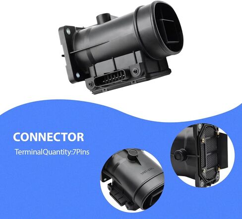 MD357338 E5T06071 Mass Air Flow Sensor MAF Sensor for Mitsubishi Eclipse 3000GT Diamante Expo Montero Galant Mighty Max Base, Dodge Stealth Colt, Eagle Talon Replace 12744214 MD151055 MD172055 in Saudi Arabia