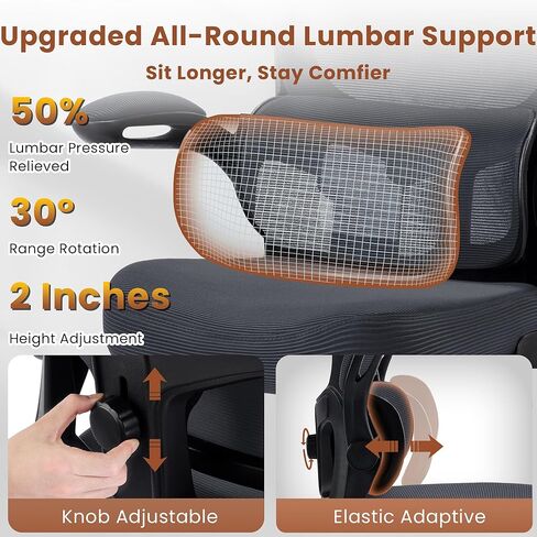 كرسي مكتب للصياغة - كرسي مكتب طويل مريح مع حلقة مسند للقدمين قابلة للتعديل - كرسي مكتب قائم قابل للتعديل بارتفاع قابل للتعديل مع دعم قطني ومساند للذراعين قابلة للطي للمنزل in Kuwait