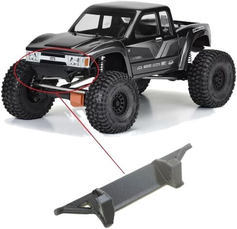 High Clearance Front Bumper Upgrade for Axial SCX6 1/6 Cliffhanger PRO361200 in Saudi Arabia