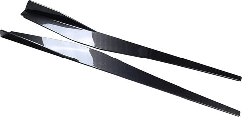 تنانير جانبية vks مناسبة لـ 2020-2024 Chevy Corvette C8 Stingray & Z51 تنورة جانبية تمديد لوحات الشفاه الفاصل المفسد الناشر جناح الجسم عدة ملحقات سد الهواء Corvette C8 (ألياف الكربون اللامعة) in Kuwait