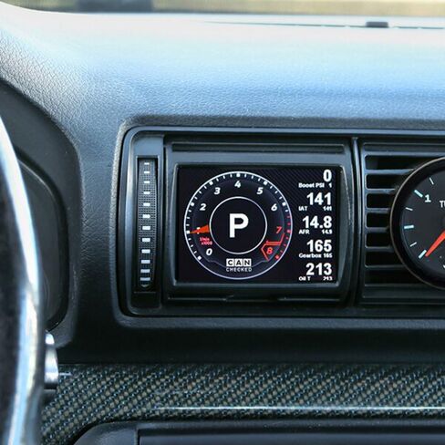 شاشة عرض رقمية WAGNERTUNING MFD28 مقاس 2.8 بوصة TFT تعمل باللمس لسيارة Audi A4 B5 LHD/RHD ضغط الزيت ودرجة حرارة الزيت ودرجة حرارة الماء ومقياس متعدد 64 مستشعرًا WT31020 in Kuwait