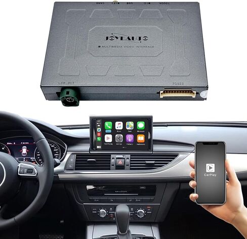 مجموعة التحديثية التلقائية Carplay Android Auto لـ Audi A3 MMI 3G A4 A5 Q2 Q7 B9 (2012-2018MY) وحدة تحديث Carplay، تحديث شاشة المصنع، دعم النسخ المتطابق، الكاميرا، تشغيل USB، التحكم الأصلي in Kuwait