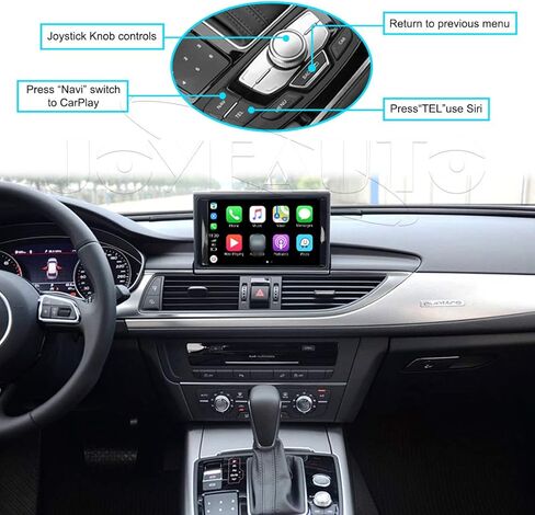 مجموعة التحديثية التلقائية Carplay Android Auto لـ Audi A3 MMI 3G A4 A5 Q2 Q7 B9 (2012-2018MY) وحدة تحديث Carplay، تحديث شاشة المصنع، دعم النسخ المتطابق، الكاميرا، تشغيل USB، التحكم الأصلي in Kuwait