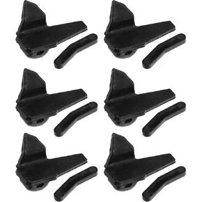 X AUTOHAUX 6 Set Tire Changer Insert Tire Demount Head Tire Machine Guard Wheel Side Protector for Mount Demount Duck Head Tyre Repair Black 2.05"x1.06"x1.30" in Kuwait