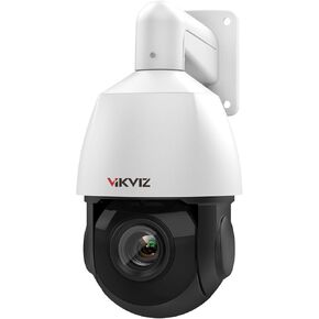 Outdoor 8MP PTZ PoE IP Camera Speed Dome with Wiper, Auto Tracking, Pan Tilt 30xOptical Zoom with 262ft IR Night Vision, Human/Vehicle Detection,Two Way Talk, Compatible for Hikvision(4818X-IRC) in Kuwait