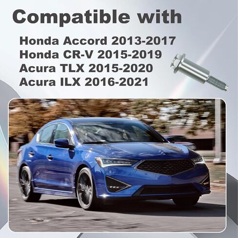 9PCS Head Cover Bolts Compatible with Honda Accord 2013-2017 CR-V 2015-2019 Acura TLX 2015-2020 ILX 2016-2021 Replace# 90015-5A2-A00 in Saudi Arabia