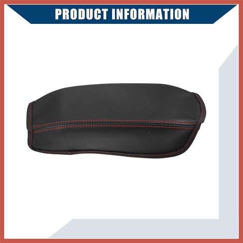 ACROPIX Center Console Armrest Cover for Jeep Renegade BU 2015-2023 / Car Interior Accessories/Durable Faux Leather / 1 Pcs Black Car Parts in Saudi Arabia