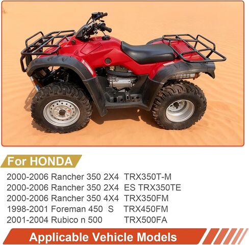 الغطاء العلوي لعداد السرعة 37201-HN0-A01 لسيارة Honda TRX350FM 2000-2006 / TRX500FA 2001-2004 - غطاء بلاستيكي متين مع عدسة شفافة - استبدال لوحة العدادات المقاومة للماء والغبار in Saudi Arabia