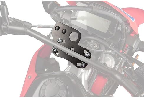 لوحة عدادات ملحقة من Tusk مطلية بمسحوق أسود لسيارة Honda CRF300LS 2023 in Saudi Arabia