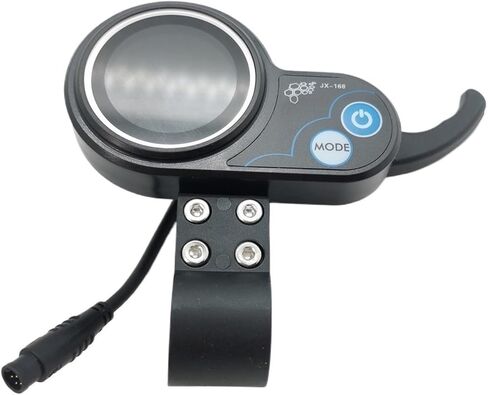 Electric Scooter Instrument Display 24V 36V 48V Dashboard Finger Throttle Kugoo M4 SEALUP TF-100 NJ AOXIONG Jh-01 LCD Meter(JX-168 W) in Saudi Arabia
