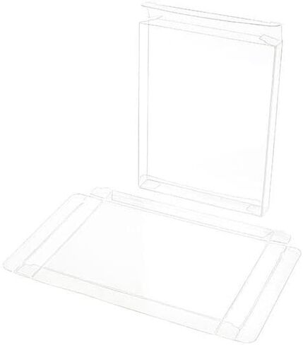 ClearBags Crystal Clear Greeting Card Boxes, 25 Pack, Box Case for Cards, Envelopes, Party Favors, Treats, Photo Storage, Gift Holder, Stationery Organizer, Small Business Packaging & Supplies, FB27A in Kuwait