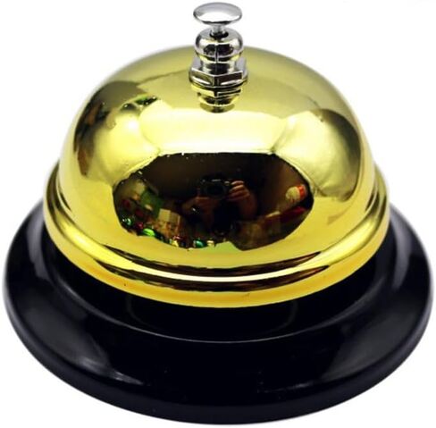 3.3 Inch Call Bell Diameter Restaurant Bar Service Desk Bell Kitchen Hotel Counter Reception Ring Front Desk Bells in Saudi Arabia