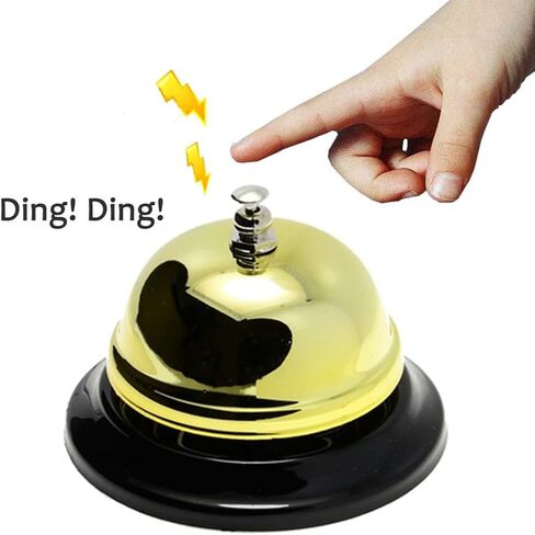 3.3 Inch Call Bell Diameter Restaurant Bar Service Desk Bell Kitchen Hotel Counter Reception Ring Front Desk Bells in Saudi Arabia