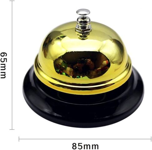3.3 Inch Call Bell Diameter Restaurant Bar Service Desk Bell Kitchen Hotel Counter Reception Ring Front Desk Bells in Saudi Arabia