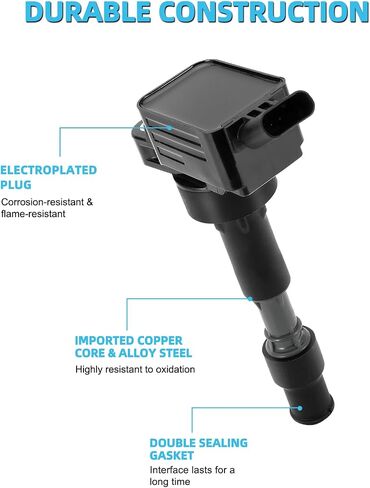 Set of 4 UF816 Ignition Coil Pack (2.0L ONLY) For Hyundai Elantra 2017-2020,Kona 2018-2021,Sonata 2016-2019,Veloster 2019-2021; For Kia Forte Optima 2017-2020,Soul 2020-2022,# 273002E601 in Saudi Arabia