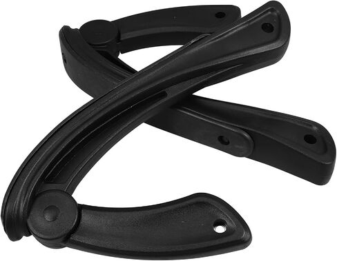 jojofuny Chair Armrests for Office Computer Chairs Household Armrest Replacement Parts Professional Support for Comfortable Rest and Injury Prevention Black Plastic Extensions in Saudi Arabia