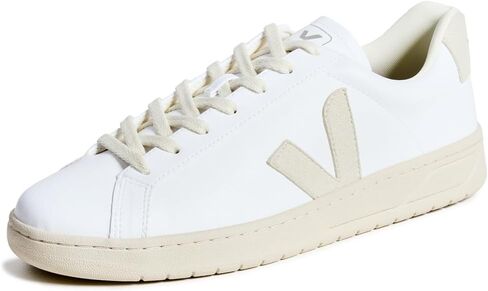 VEJA Men's V-90 Sneaker, White/Black, 11.5 in Saudi Arabia