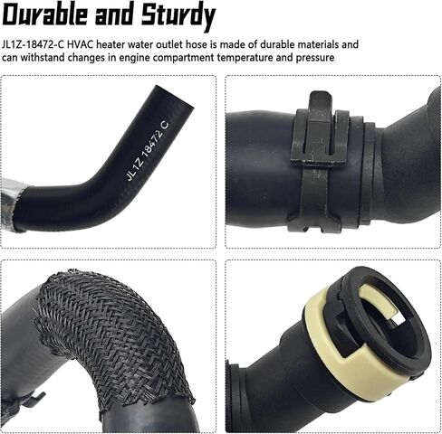 HVAC Heater Water Outlet Hose Fit for Ford Expedition 2018-2021 Fit for Lincoln Navigator 2018-2022 3.5L V6 Replace JL1Z18472C in Saudi Arabia
