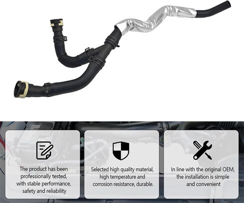 HVAC Heater Water Outlet Hose Fit for Ford Expedition 2018-2021 Fit for Lincoln Navigator 2018-2022 3.5L V6 Replace JL1Z18472C in Saudi Arabia