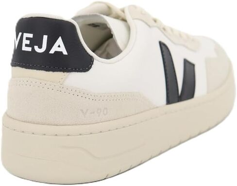 حذاء رياضي رجالي من VEJA V-90، أبيض/أسود، 11.5 in Kuwait