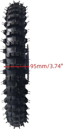 مجموعة إطارات حافة العجلة الأمامية Beeking 70/100-17 للدراجة الترابية 15 مم إطار حافة العجلة الأمامية يناسب الدراجة الترابية 50cc-125cc TTR SSR CRF Apollo تتضمن قرص فرامل 200 مم. in Kuwait